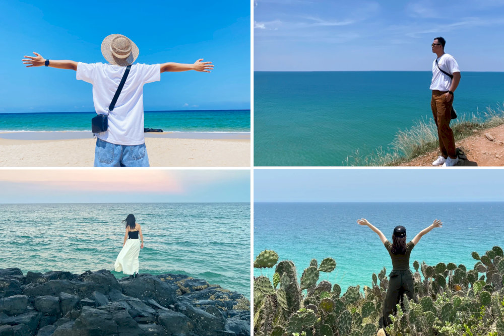 Snap your unforgettable photos with Bai Xep’s breathtaking coastal scenery